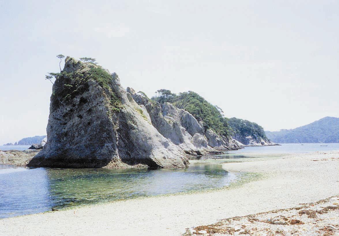 浄土ヶ浜の潮のかおりのかおり風景