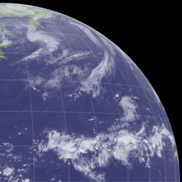 高精細ひまわり8号赤外画像 お天気japan